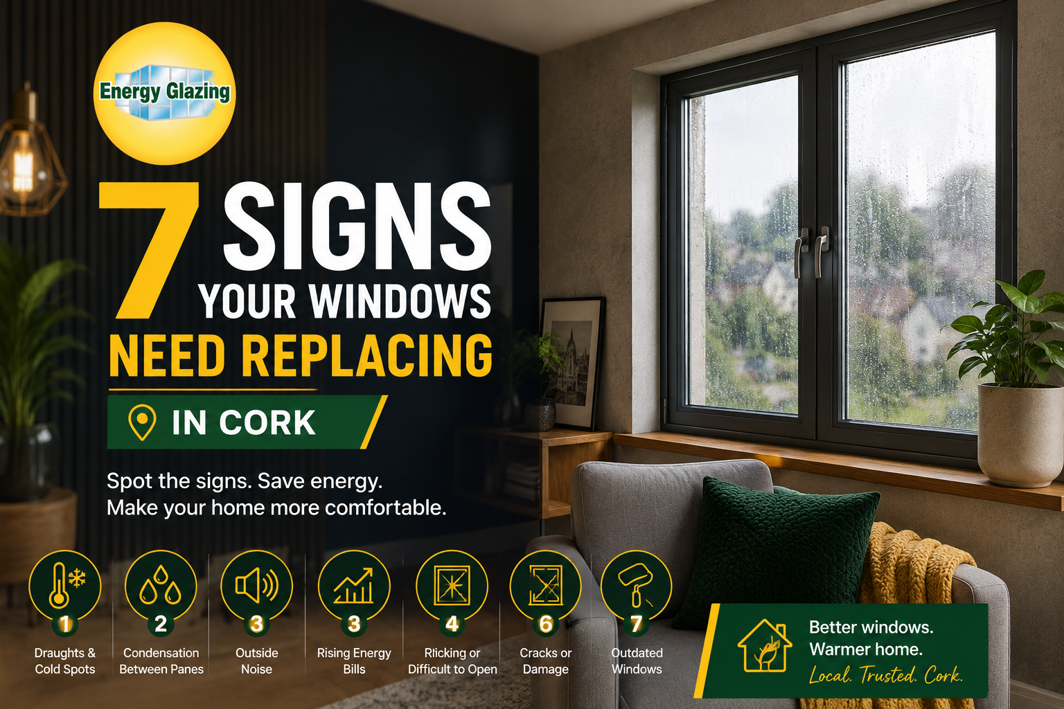 7 Signs Your Windows Need Replacing in Cork